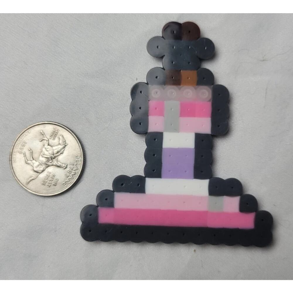 Pomosexual LGBT Potion Perler Pixel Art